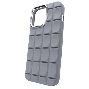 Чехол для iPhone 14 Pro Chocolate 3D Case Gray