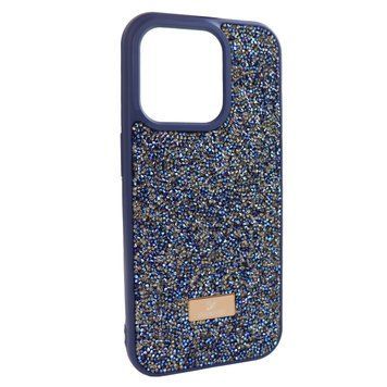 Чехол для iPhone 13 Pro Max : Svarowski Case &ndash; Blue