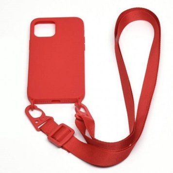 Чохол STRAP COLOR CASE на iPhone (iPhone 11 Pro, Red)