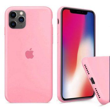 Чохол Silicone Case на iPhone 11 pro Max FULL (№6 Light Pink)