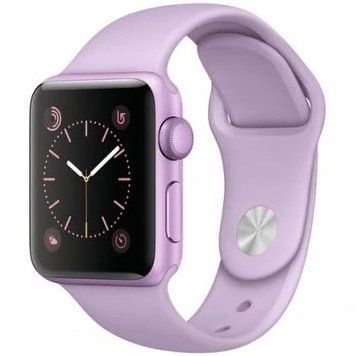 Силіконовий ремінець Sport Band для Apple Watch : [42mm Series 1-3] | 44mm | 45mm | 46mm | 49mm &ndash; Blueberry, S