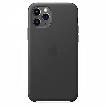 Чохол для iPhone 11 Pro Leather Case PU Black
