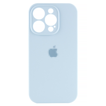 Чехол для iPhone 16 Pro : Silicone Case Full Camera - №43 Sky Blue