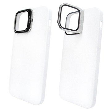 Чехол Stent для iPhone 13 Pro Max матовый с подставкой White