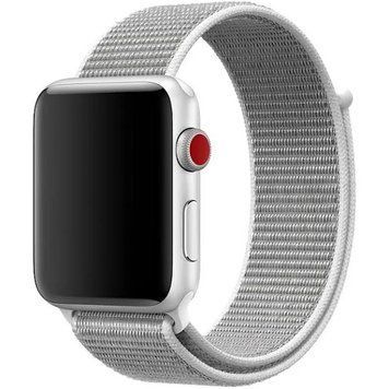 Ремінець на Apple Watch Nylon Loop нейлоновий (42mm, 44mm, 45mm, 46mm, 49mm Seashell)