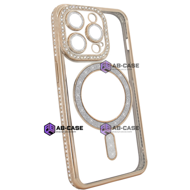 Чохол для iPhone 17 : Diamond Shining Case with MagSafe &ndash; Gold