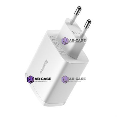Зарядное устройство 17W (3 USB) Baseus Compact (White)