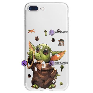 Чехол прозрачный Print Yoda (Star Wars) для iPhone 7 Plus/8 Plus