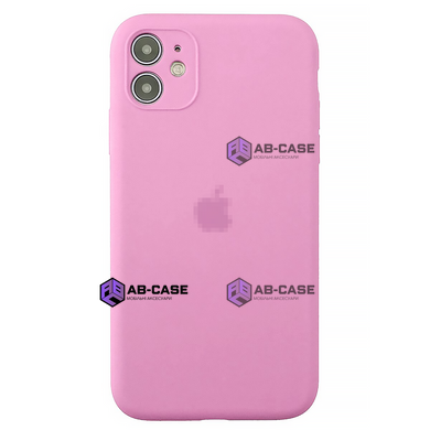 Чехол Silicone Case FULL CAMERA (для iPhone 11, Light Pink)