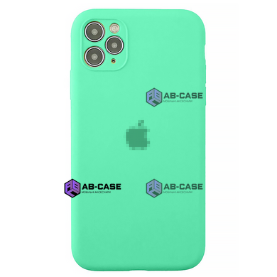 Чехол Silicone Case FULL CAMERA (для iPhone 11 Pro, Spearmint)