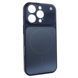 Чохол для iPhone 16 Pro : Nofelet AG Glass Case with MagSafe &ndash; Blue