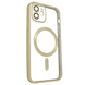 Чохол для iPhone 11 матовий Shining with MagSafe із захисними лінзами на камеру Gold