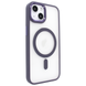 Чохол матовий для iPhone 13 MATT Crystal Guard with MagSafe напівпрозорий Deep Purple