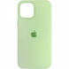Чехол Silicone Case для iPhone 12 | 12 pro FULL (№1 Mint)