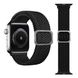 Регульований монобраслет для Apple Watch Braided Solo Loop (Black, 42/44/45/49mm)