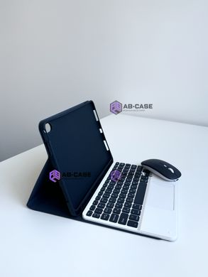 Чохол для iPad 10.9 (Air4/Air5) з клавітатурою, тачпадом та мишкою - Navy Blue
