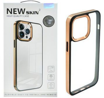 Чехол для iPhone 14 Pro Max New Skin Shining Gold