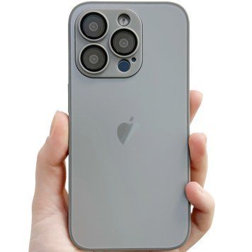 Чохол AG Glass With Magsafe (iPhone 11 Pro, Titanium Gray)