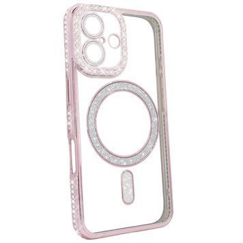 Чохол для iPhone 17 : Diamond Shining Case with MagSafe &ndash; Pink