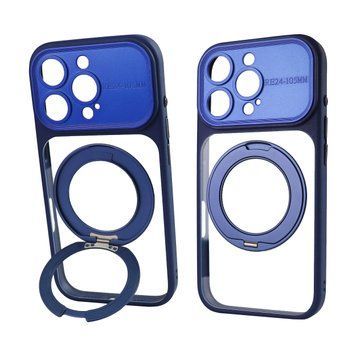 Чехол для iPhone 16 Pro : Nofelet Optic Ring Case with MagSafe &ndash; Blue
