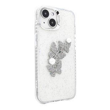 Чехол для iPhone 14/13 &ndash; Glimmer Garden (Butterflies)