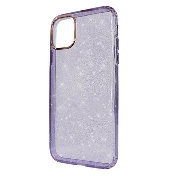 Чехол для iPhone 11 Sparkle Case c блёстками Purple