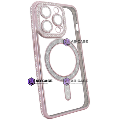 Чехол для iPhone 17 : Diamond Shining Case with MagSafe &ndash; Pink
