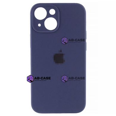 Чохол для iPhone 15 : Silicone Case Full Camera &ndash; Midnight Blue (№8)