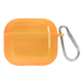 Чехол для AirPods 3 полупрозрачный Neon Case Orange 1