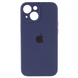 Чохол для iPhone 15 : Silicone Case Full Camera &ndash; Midnight Blue (№8)