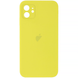 Чохол для iPhone 12 : Silicone Case Full Camera &ndash; Yellow (№4)